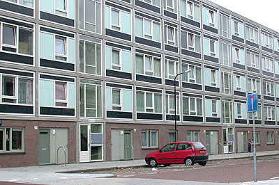Gerenoveerde portiekflats